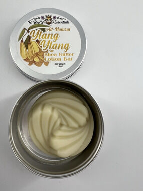 Ylang Ylang Shea Butter Lotion Bar B Bees Essentials Homeopathic Aromatherapy